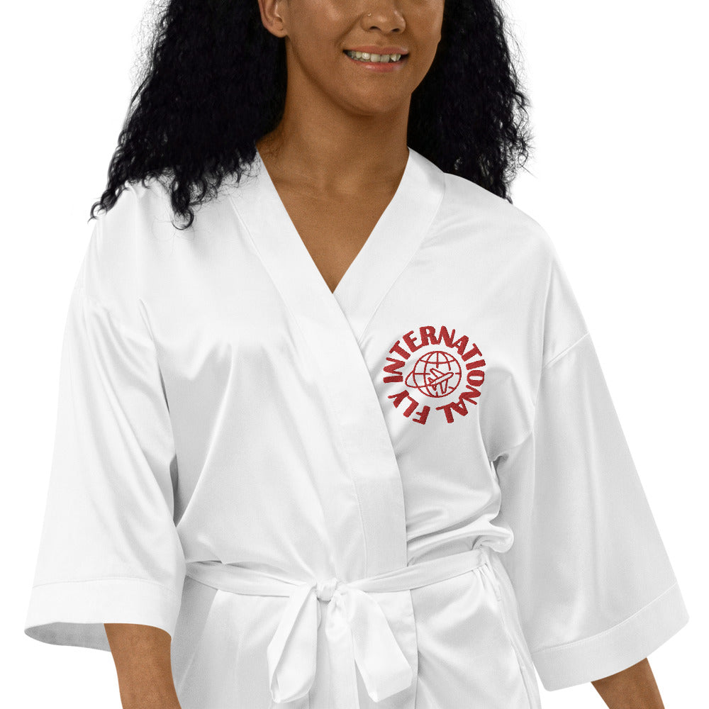 Fly International Satin Robe