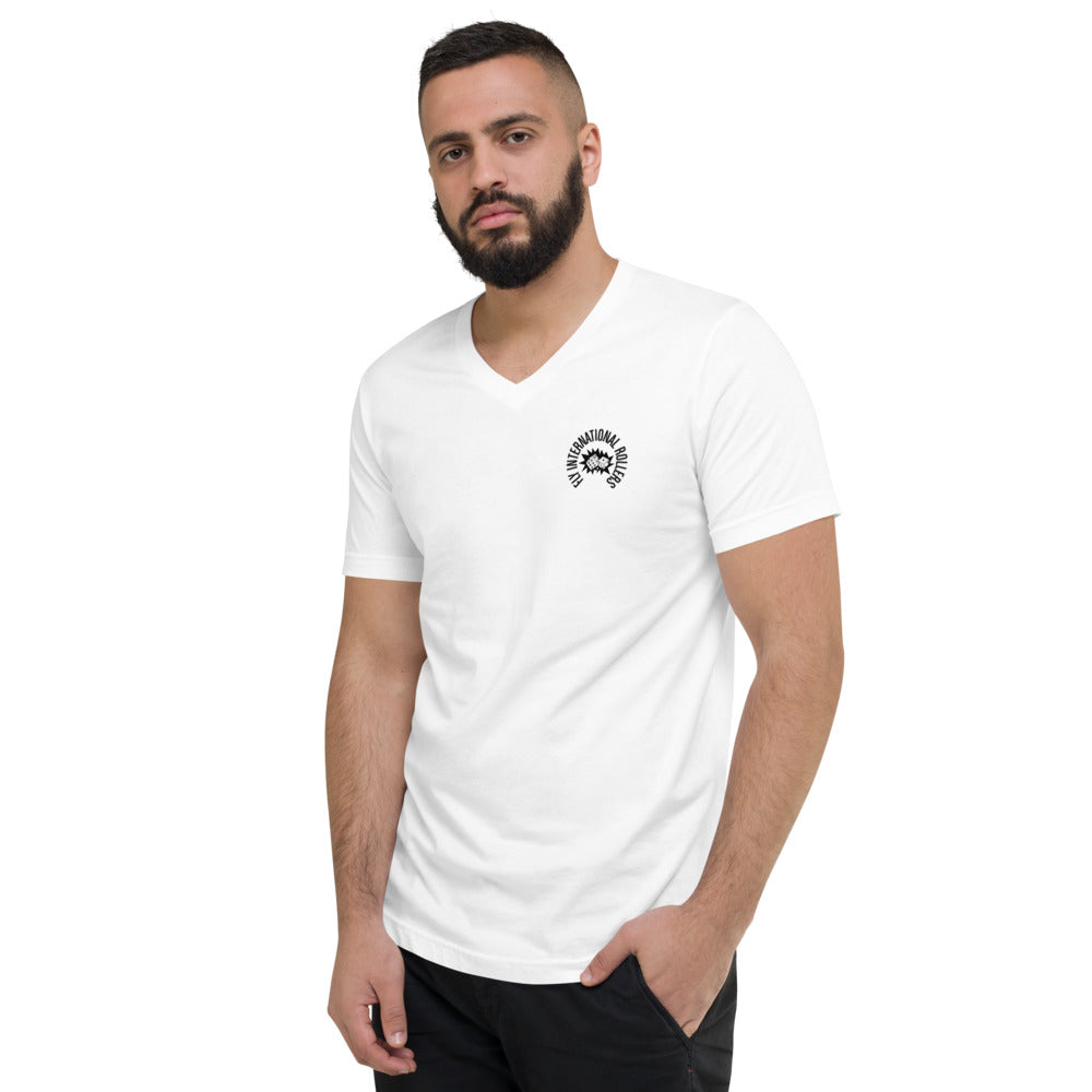 Atlantic City Unisex Short Sleeve V-Neck T-Shirt