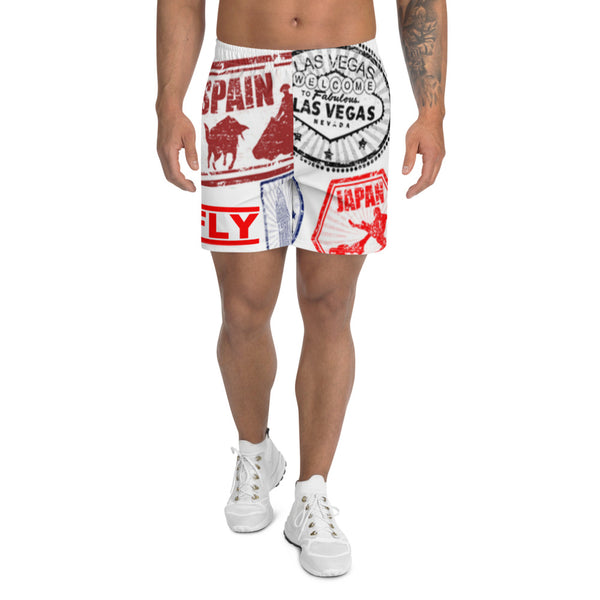 Fly International Men's Athletic Long Shorts