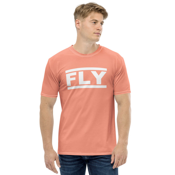 Peach / White Label  Men's T-Shirt