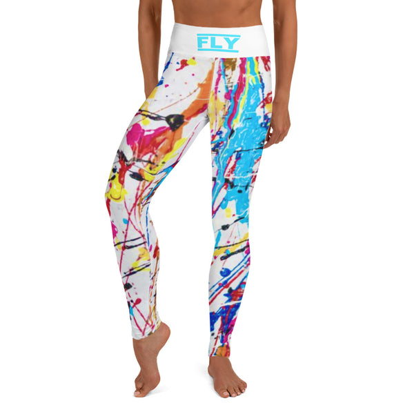 Colorful Abstract Yoga Leggings