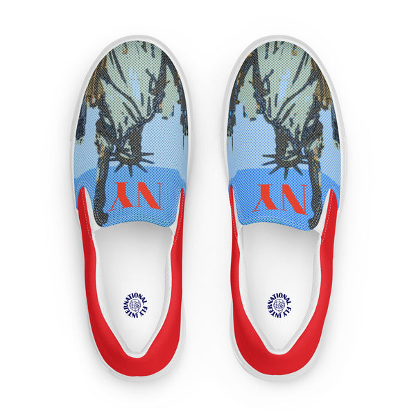 New York Men’s Slip - On Canvas Shoes