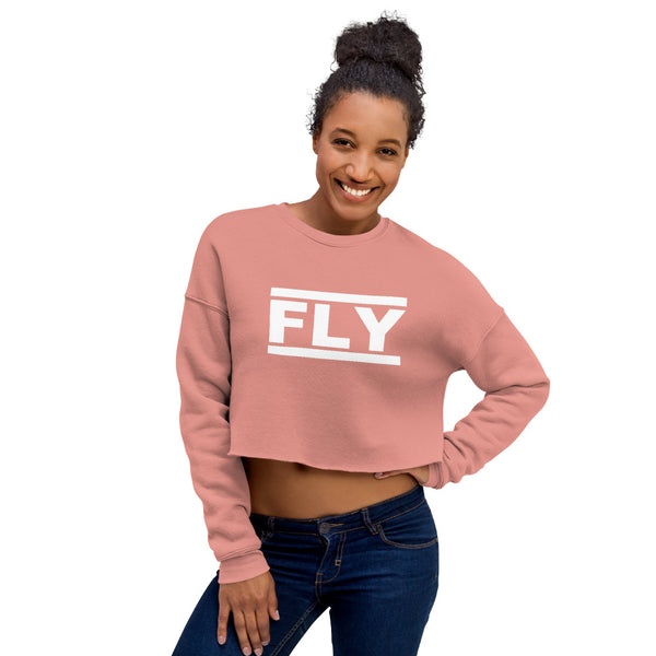 Fly International Crop Sweatshirt
