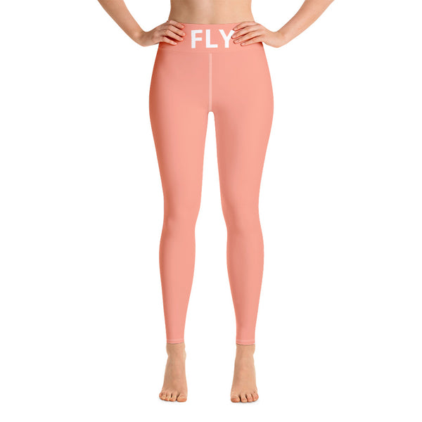 Peach Yoga Leggings