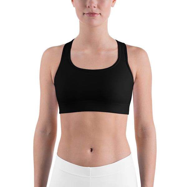 Black Sports bra