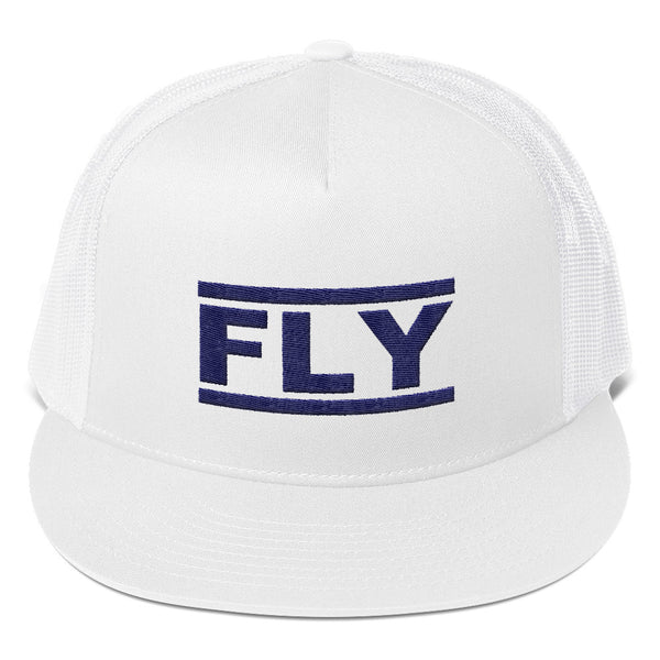 All White Trucker Cap