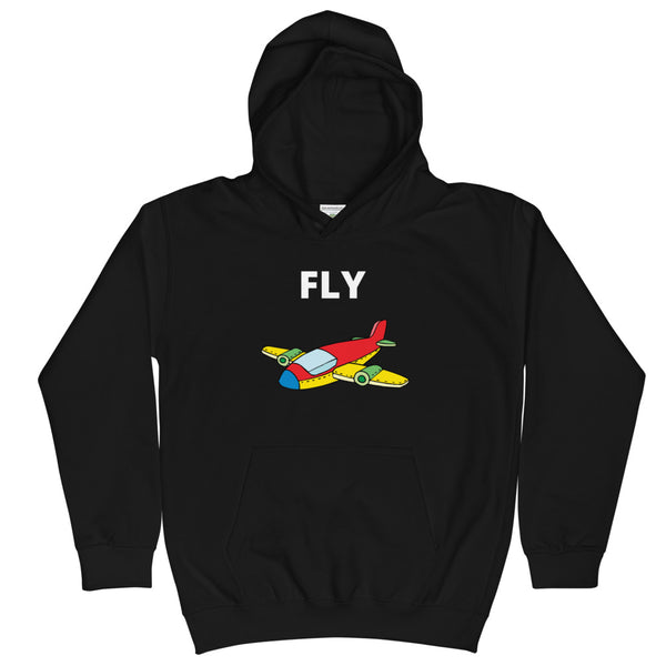 Color Plane Kids Hoodie