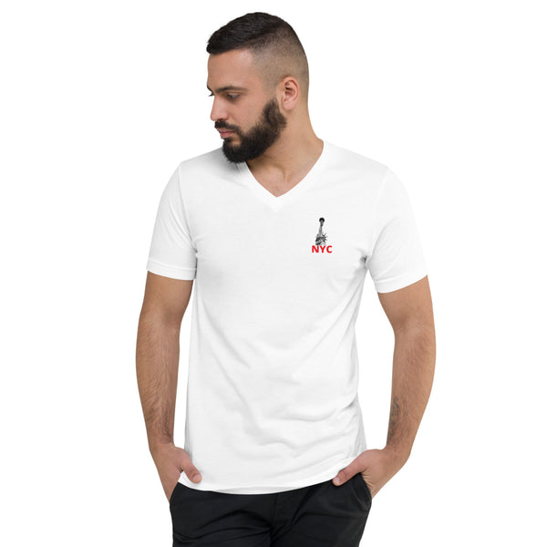 NYC Unisex Short Sleeve V-Neck T-Shirt