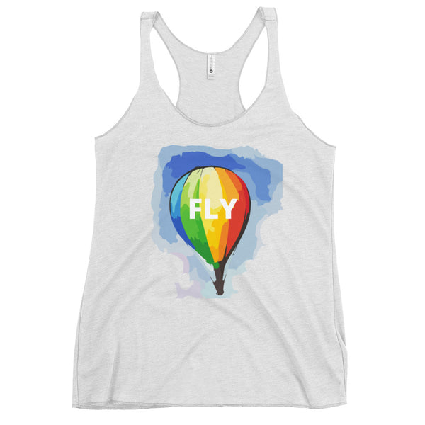 FLY Air Balloon Women's Racerback Tank